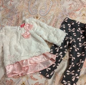 *SOLD* EUC Betsey Johnson baby GIRL outfit 9/12